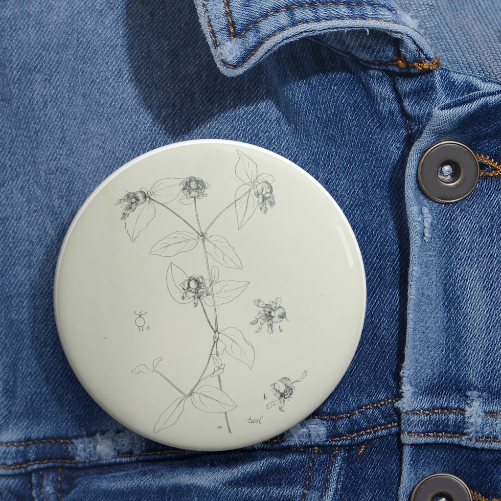 Berry Catchfly Pin
