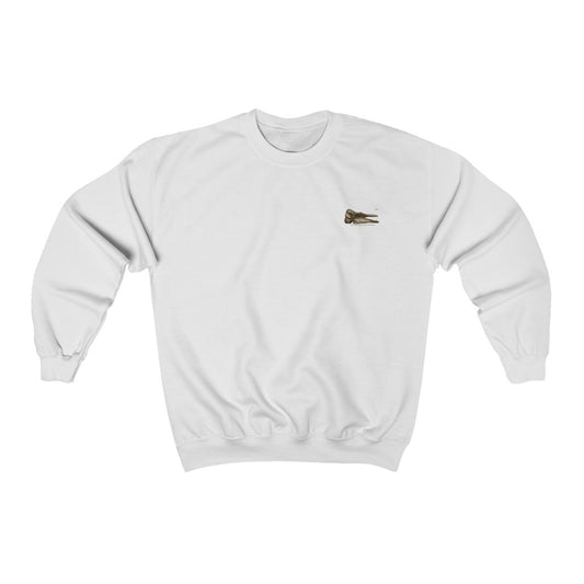 Short-finned Pilot Whale Skull Profile Sweatshirt