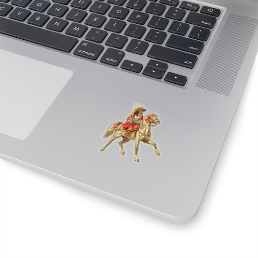 Mounted Officer Sticker