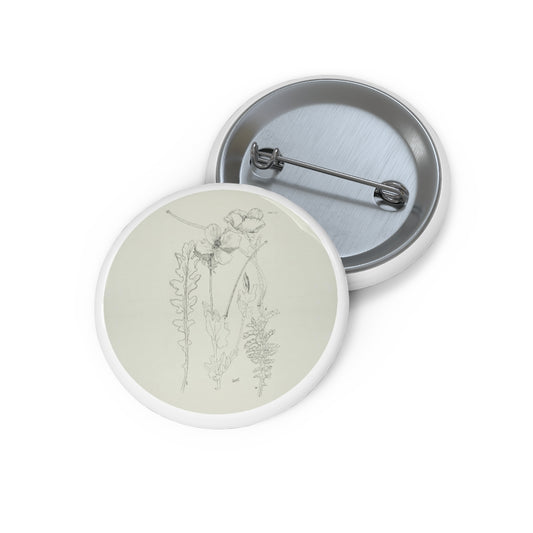Yellow Horned Poppy Pin