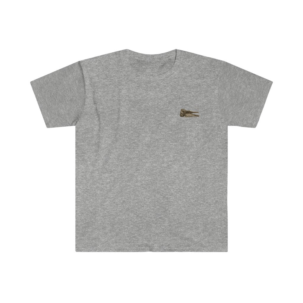 Short-finned Pilot Whale Skull Profile Tee