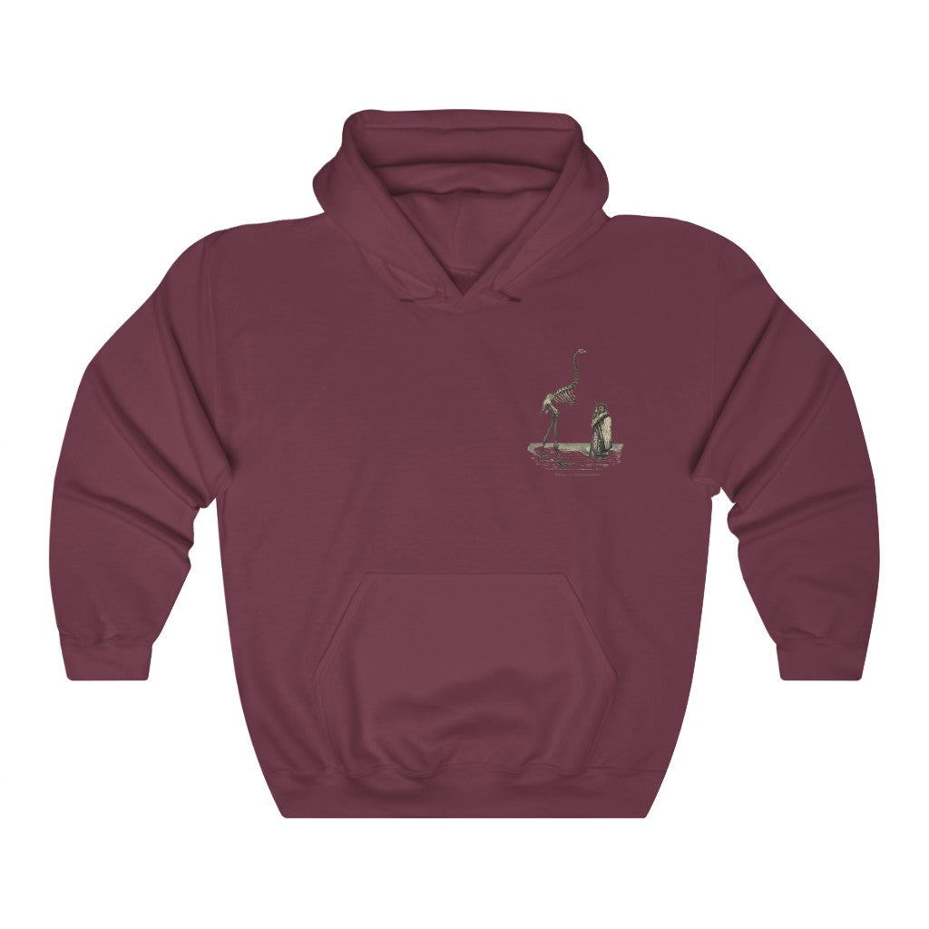 Moa and Maori Warrior Hoodie