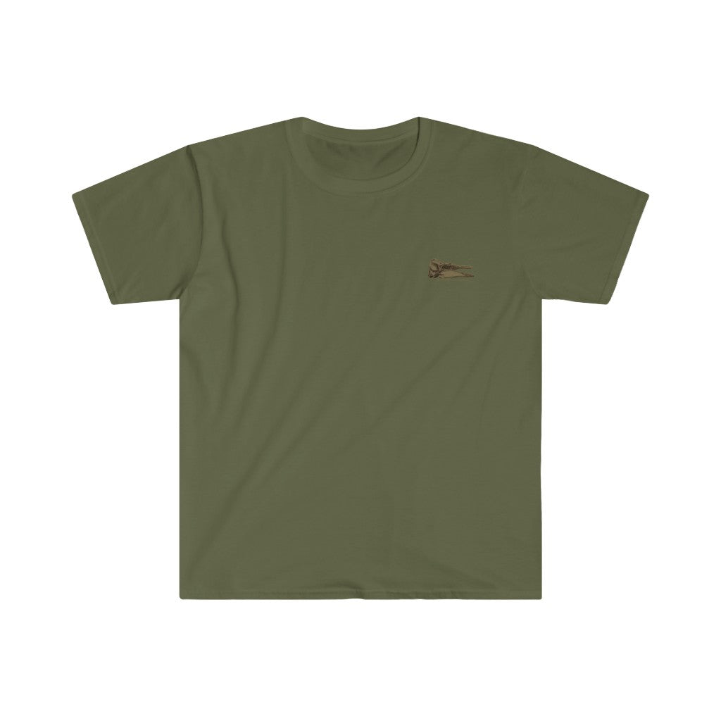 Short-finned Pilot Whale Skull Profile Tee