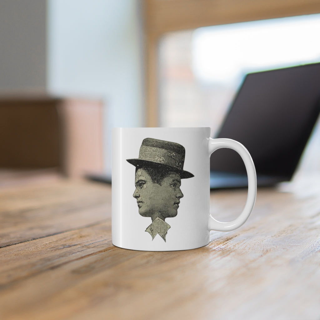 The Confidence-Man White Mug