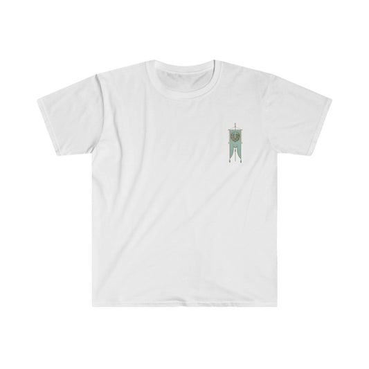 Ukraine Coat of Arms Banner Tee