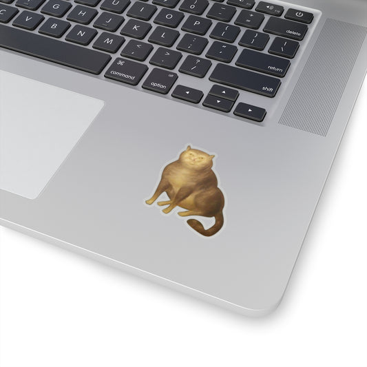 Medieval Chonk Sticker