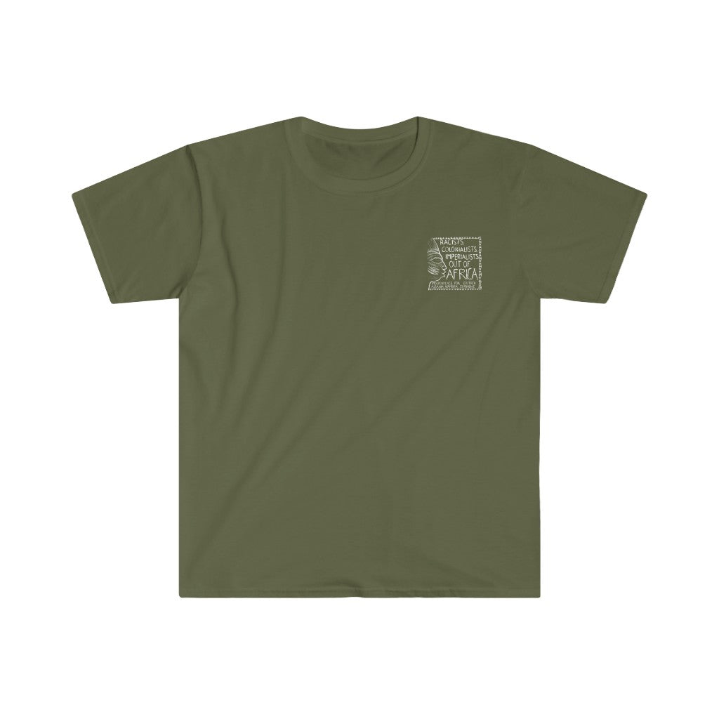 Racists Colonialists Imperialists out of Africa Tee