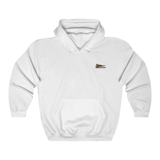 Short-finned Pilot Whale Skull Profile Hoodie