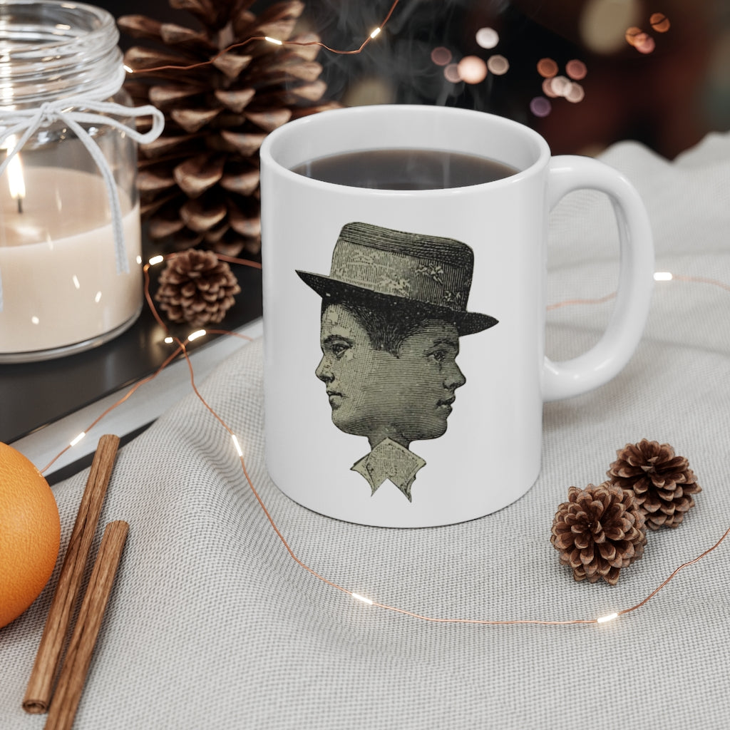 The Confidence-Man White Mug