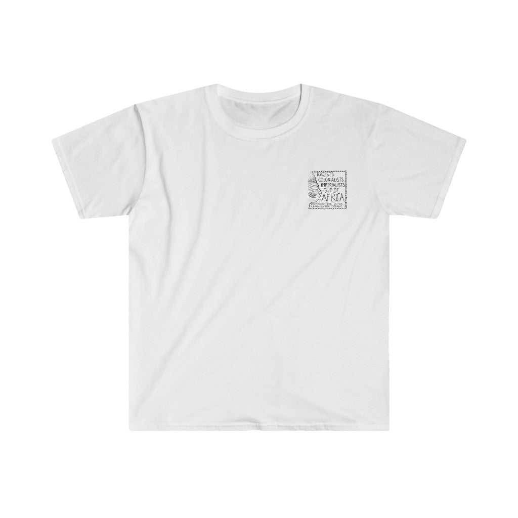Racists Colonialists Imperialists out of Africa Tee