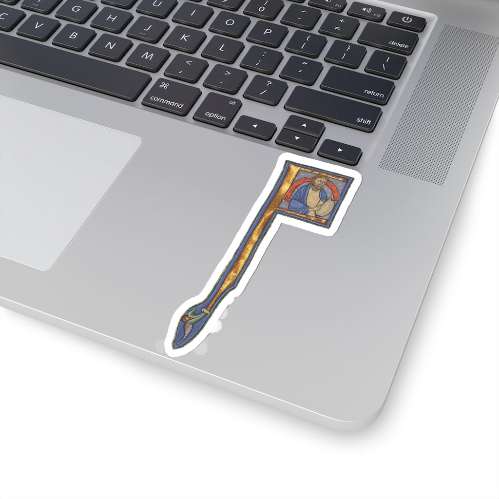 Illuminated Jesus Sticker
