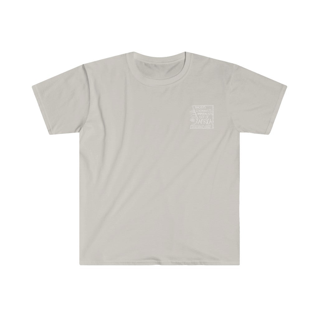Racists Colonialists Imperialists out of Africa Tee