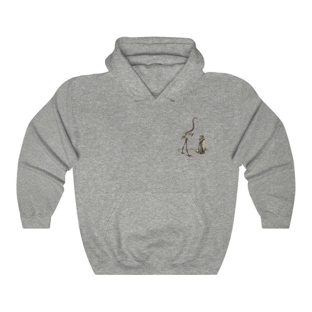 Moa and Maori Warrior Hoodie