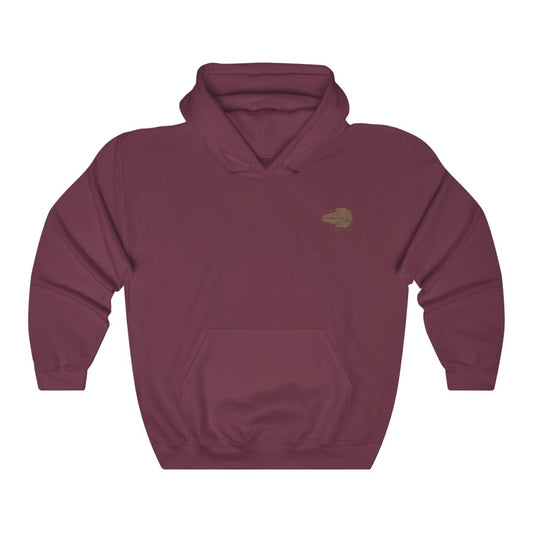 Short-finned Pilot Whale Skull Hoodie