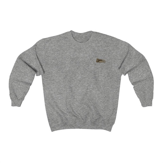 Short-finned Pilot Whale Skull Profile Sweatshirt