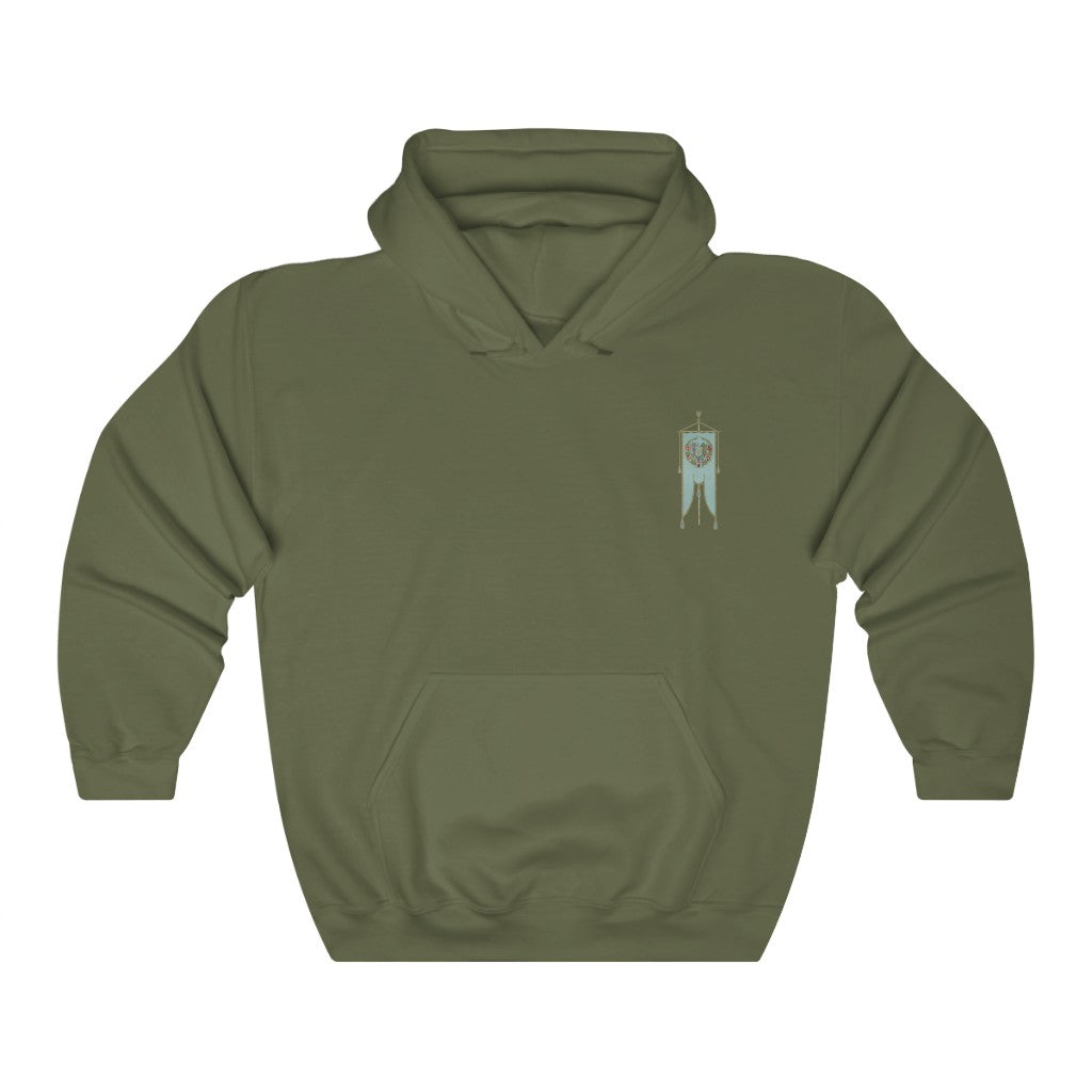 Ukraine Coat of Arms Banner Hoodie