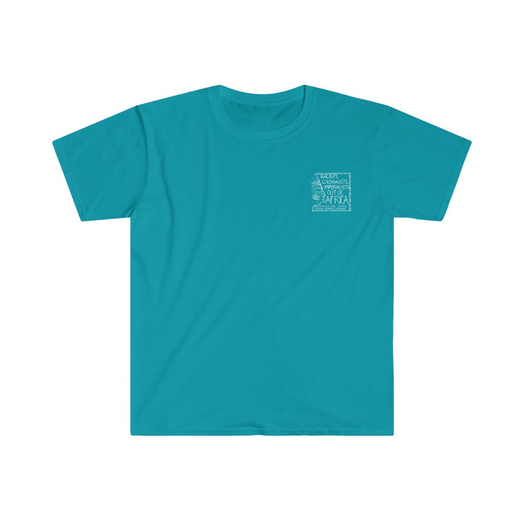 Racists Colonialists Imperialists out of Africa Tee