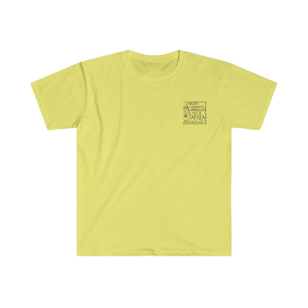 Racists Colonialists Imperialists out of Africa Tee