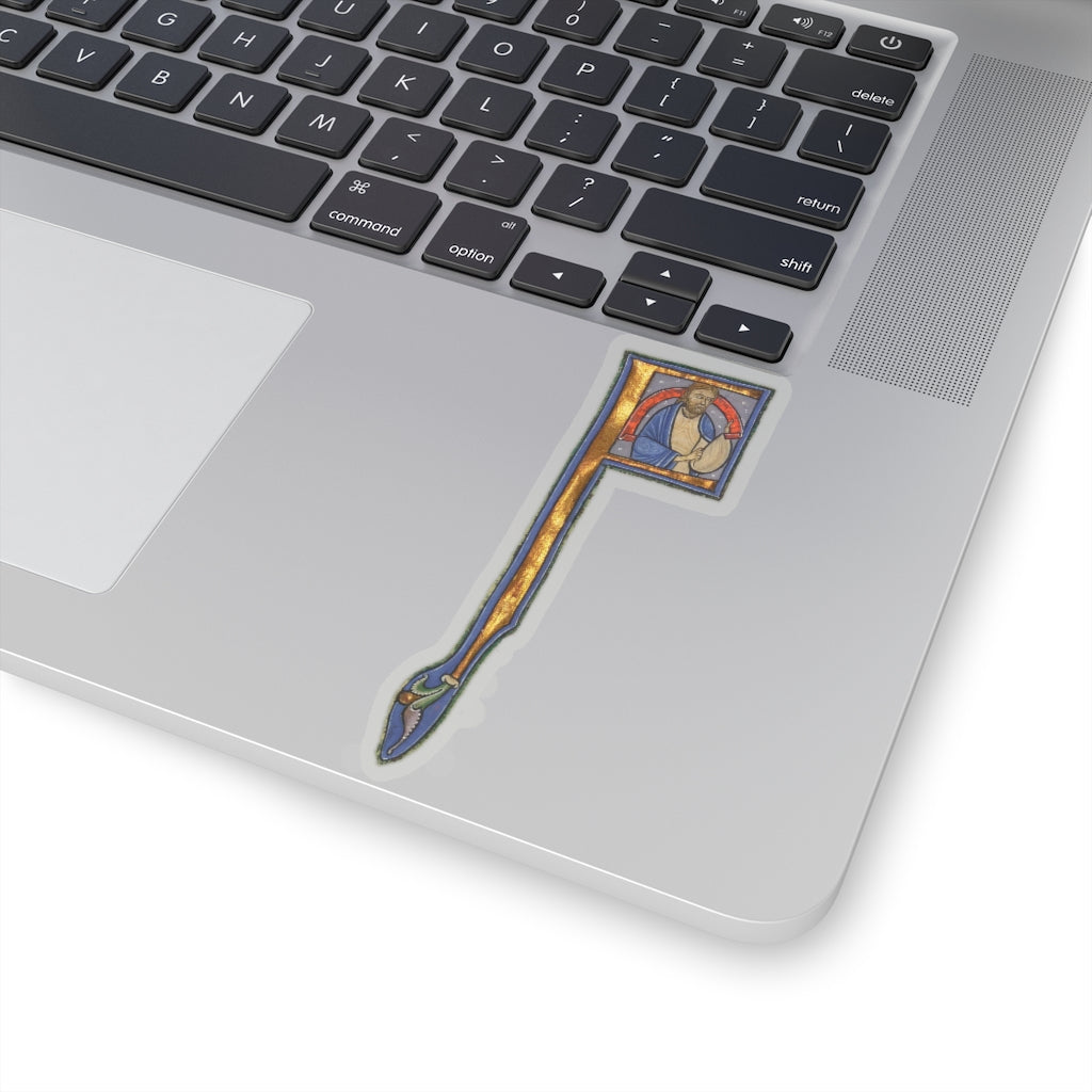 Illuminated Jesus Sticker