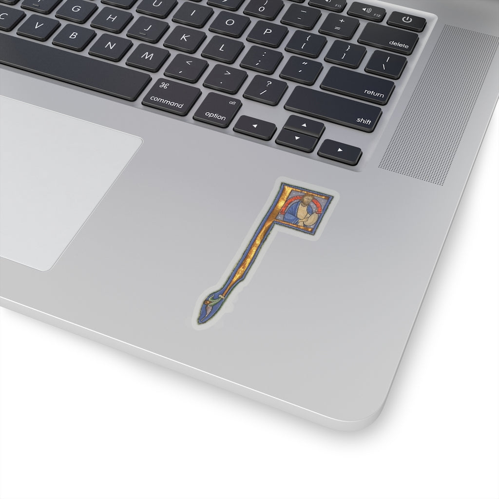 Illuminated Jesus Sticker