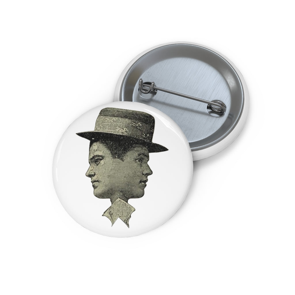The Confidence-Man White Pin