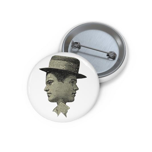 The Confidence-Man White Pin