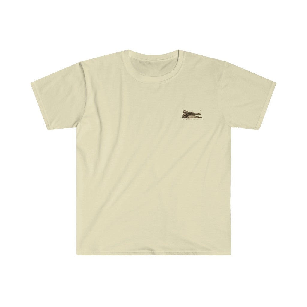 Short-finned Pilot Whale Skull Profile Tee