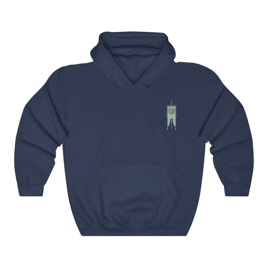 Ukraine Coat of Arms Banner Hoodie