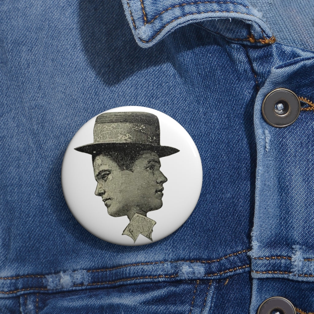 The Confidence-Man White Pin