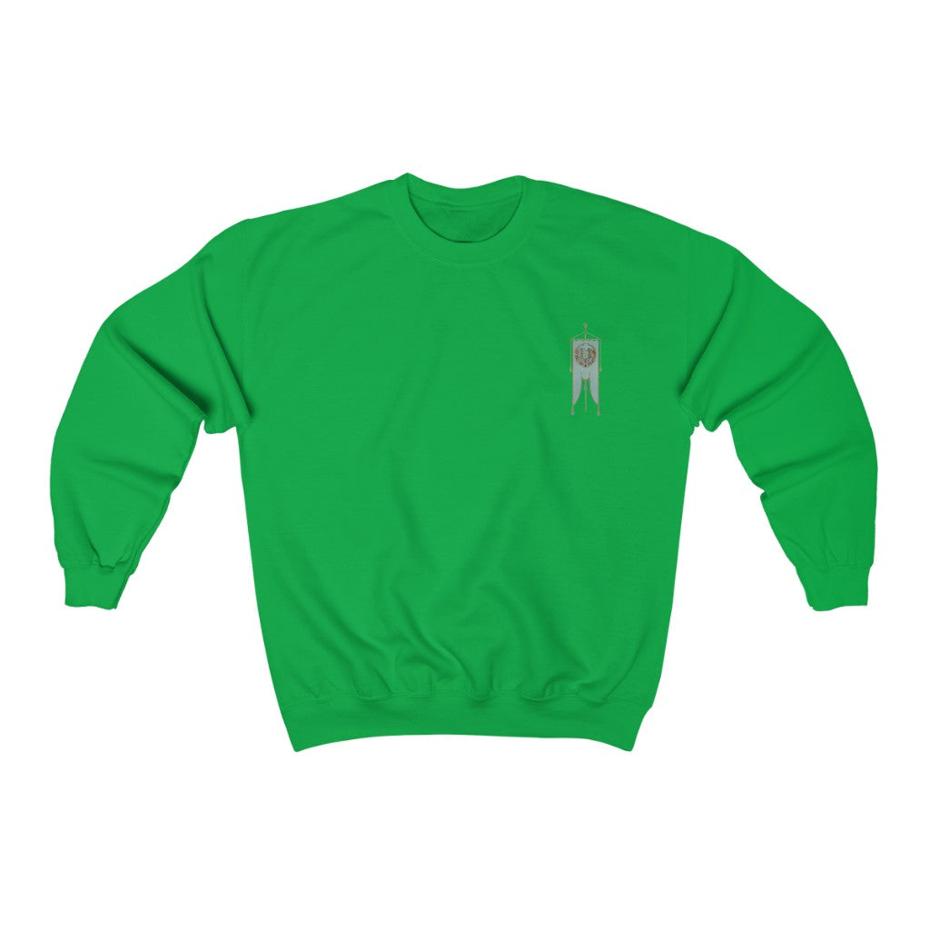 Ukraine Coat of Arms Banner Sweatshirt