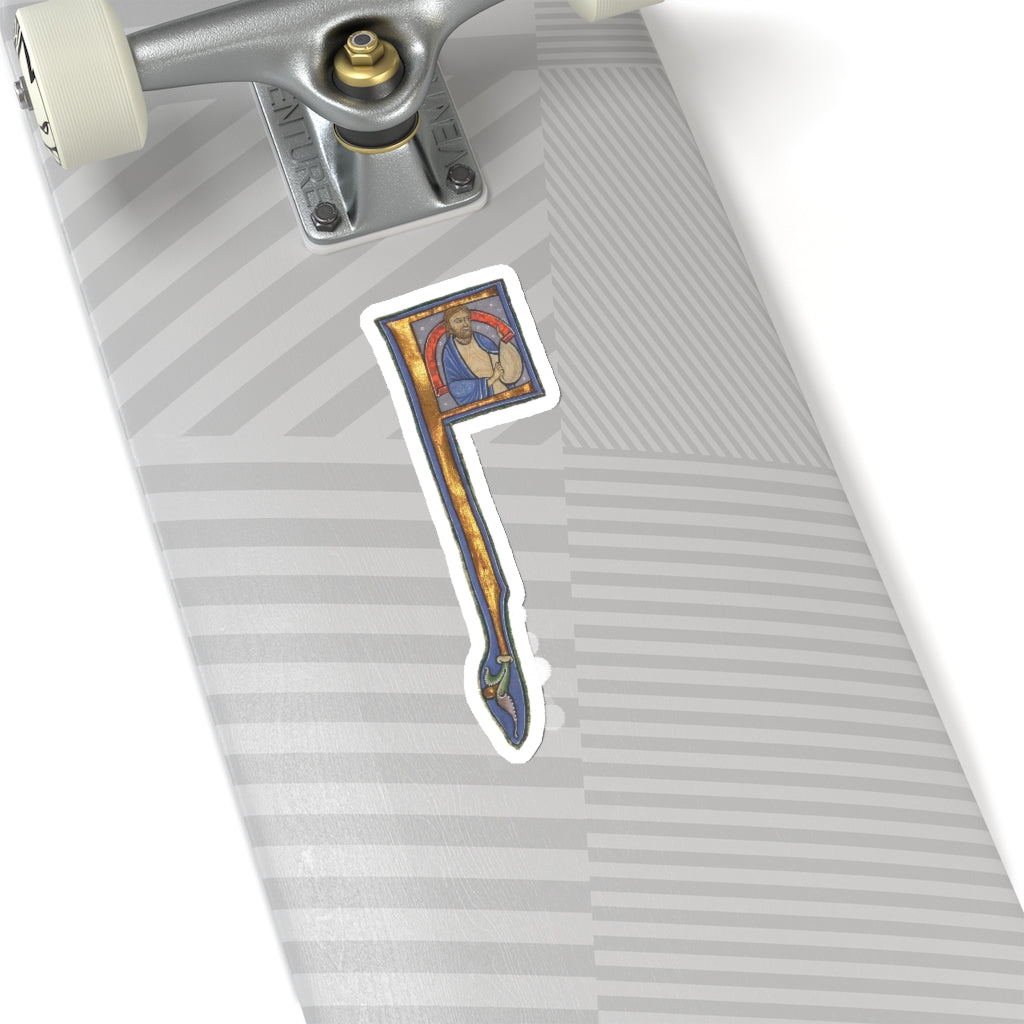Illuminated Jesus Sticker