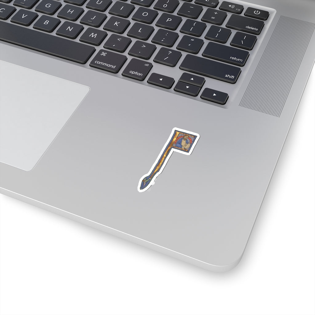Illuminated Jesus Sticker