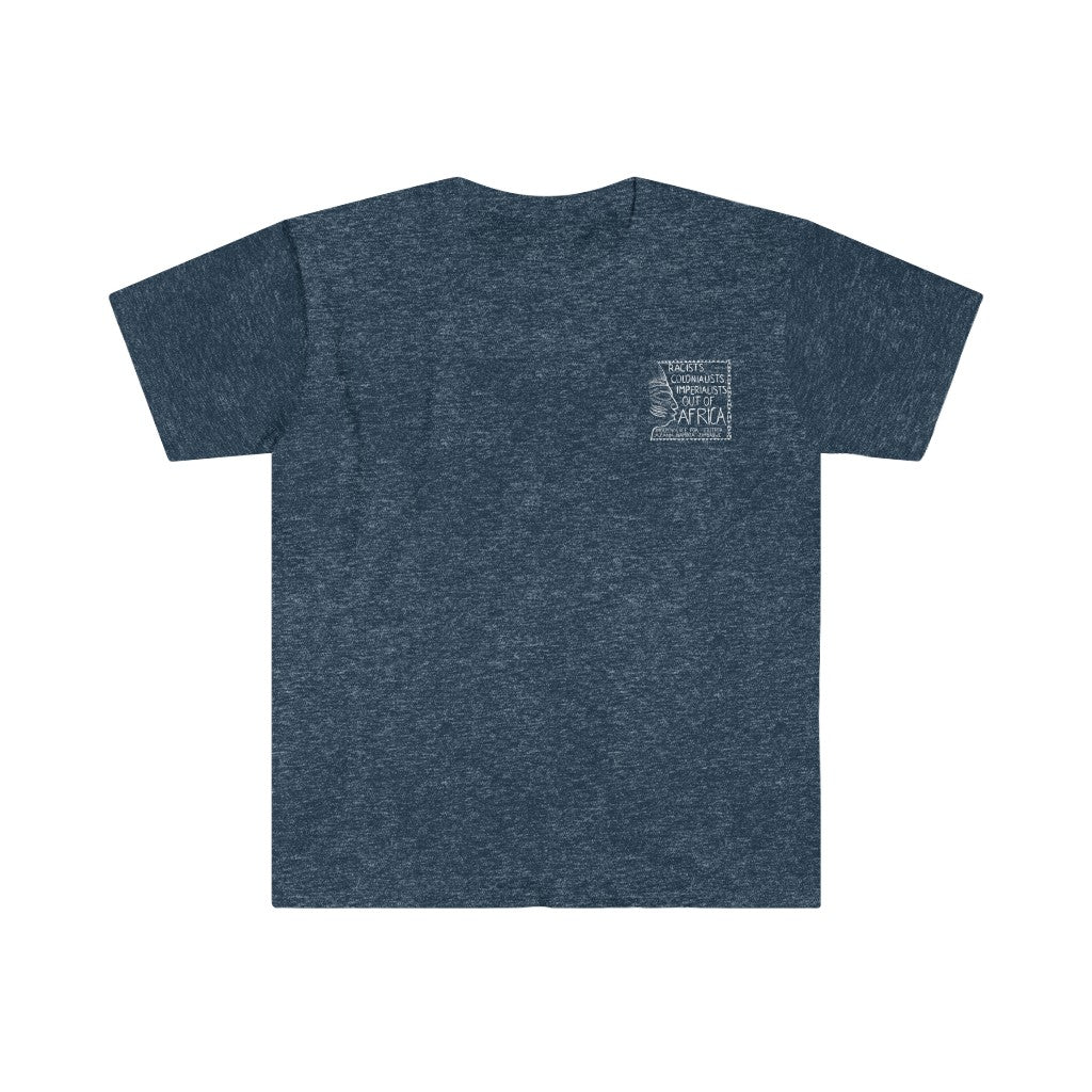 Racists Colonialists Imperialists out of Africa Tee