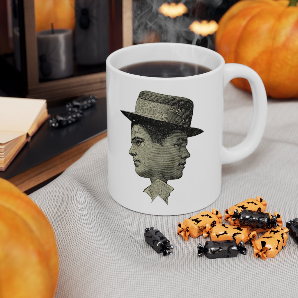 The Confidence-Man White Mug