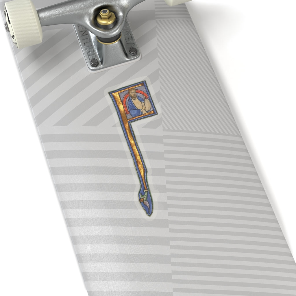 Illuminated Jesus Sticker