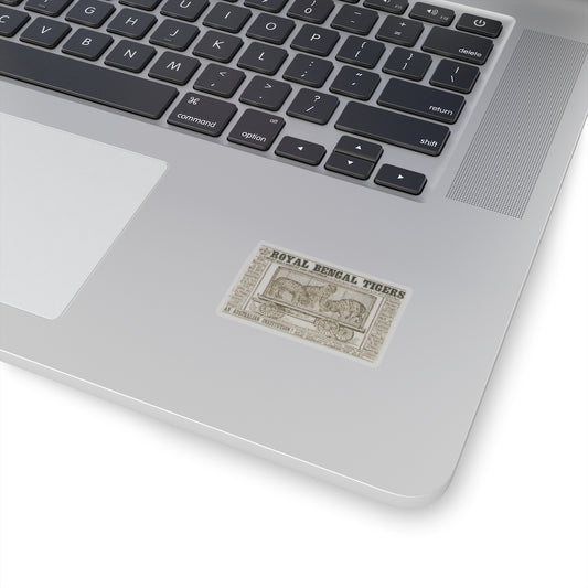 A Den of Royal Bengal Tigers Sticker