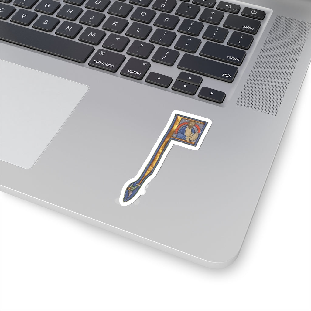 Illuminated Jesus Sticker