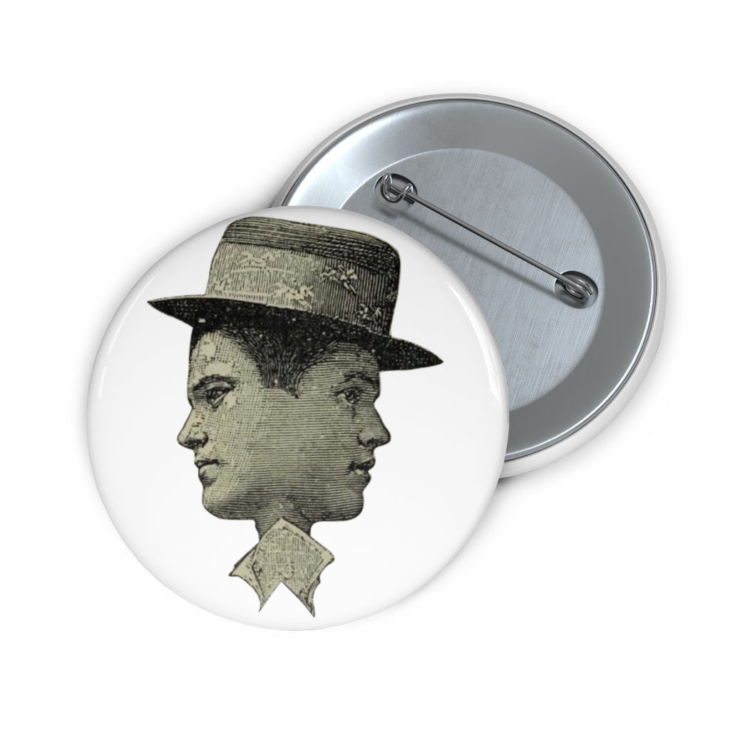 The Confidence-Man White Pin