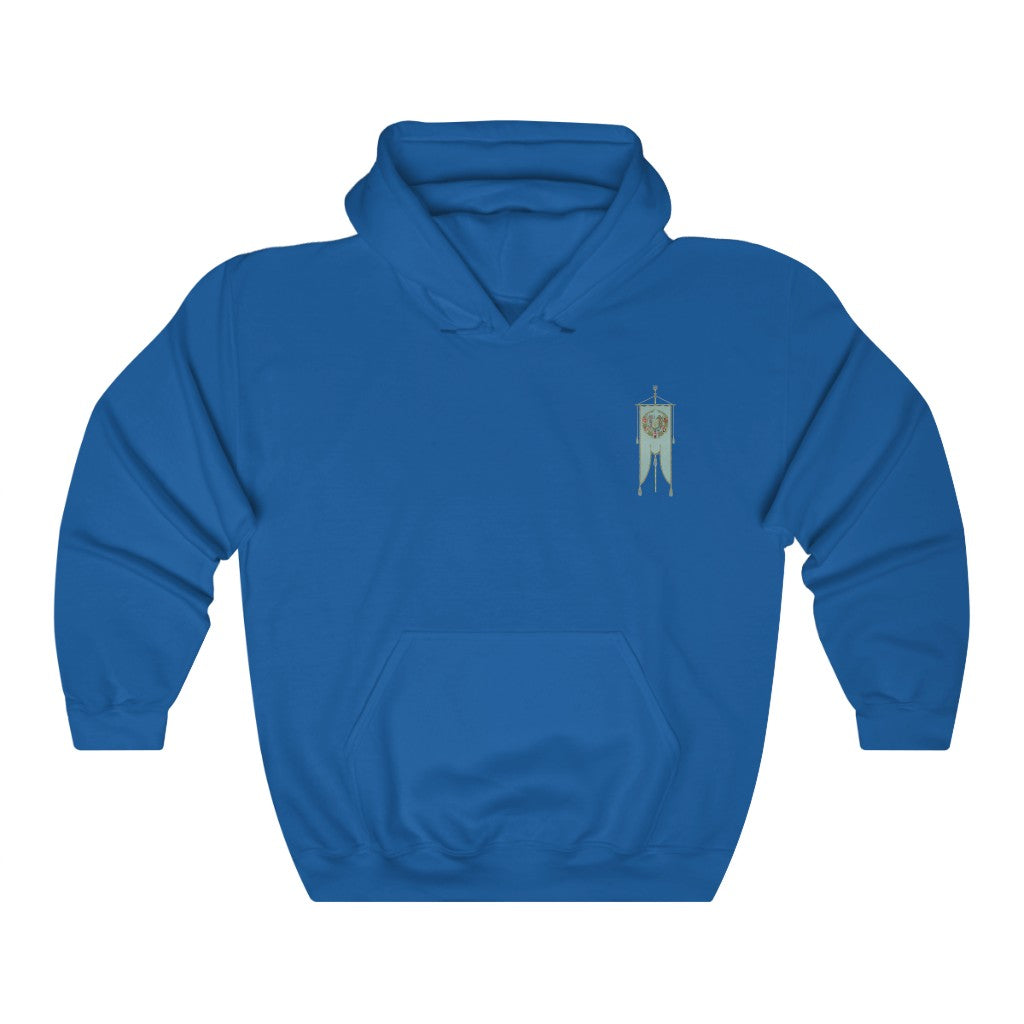 Ukraine Coat of Arms Banner Hoodie