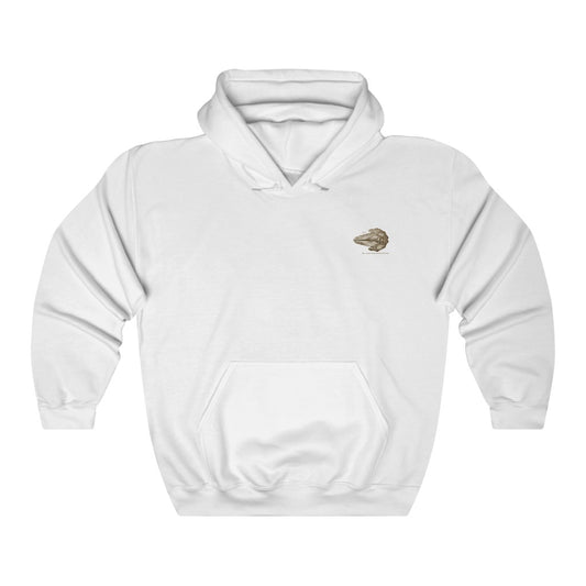 Short-finned Pilot Whale Skull Hoodie
