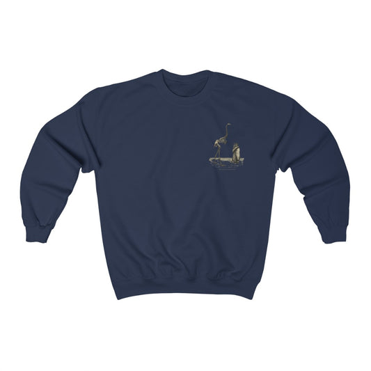 Moa and Maori Warrior Sweatshirt